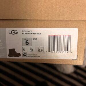 UGG Chelham Weather Boots in Dark Brown